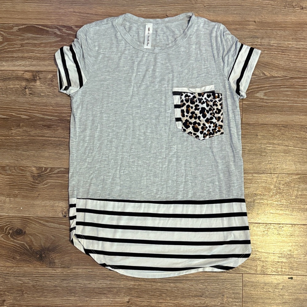 Vanilla Bay Heather Gray Tee